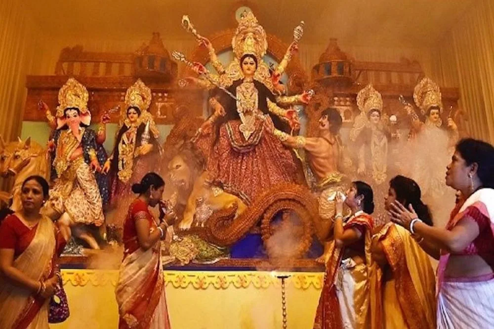 Puja pandal